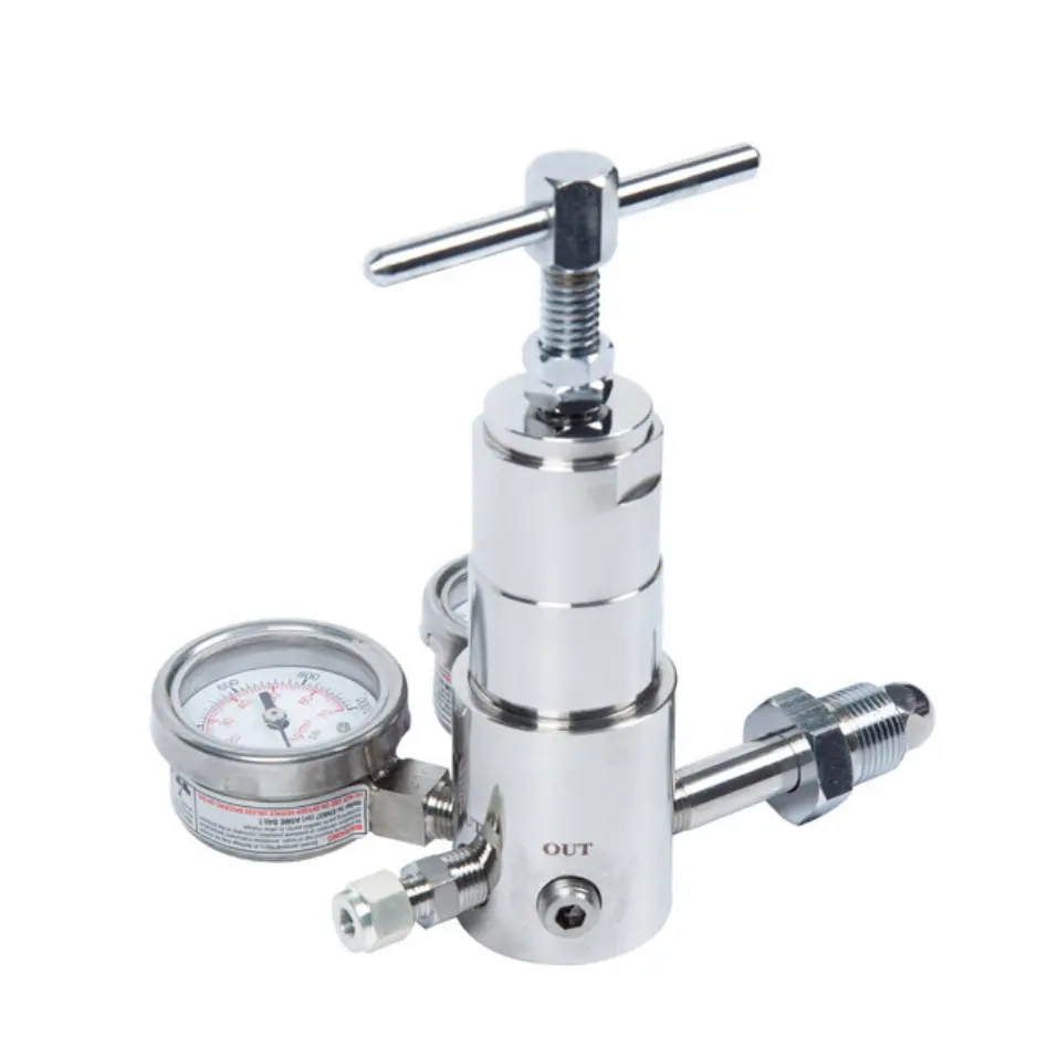 Double Stage Pressure Regulators - 3 Double Stage Pressure Regulators - 3
