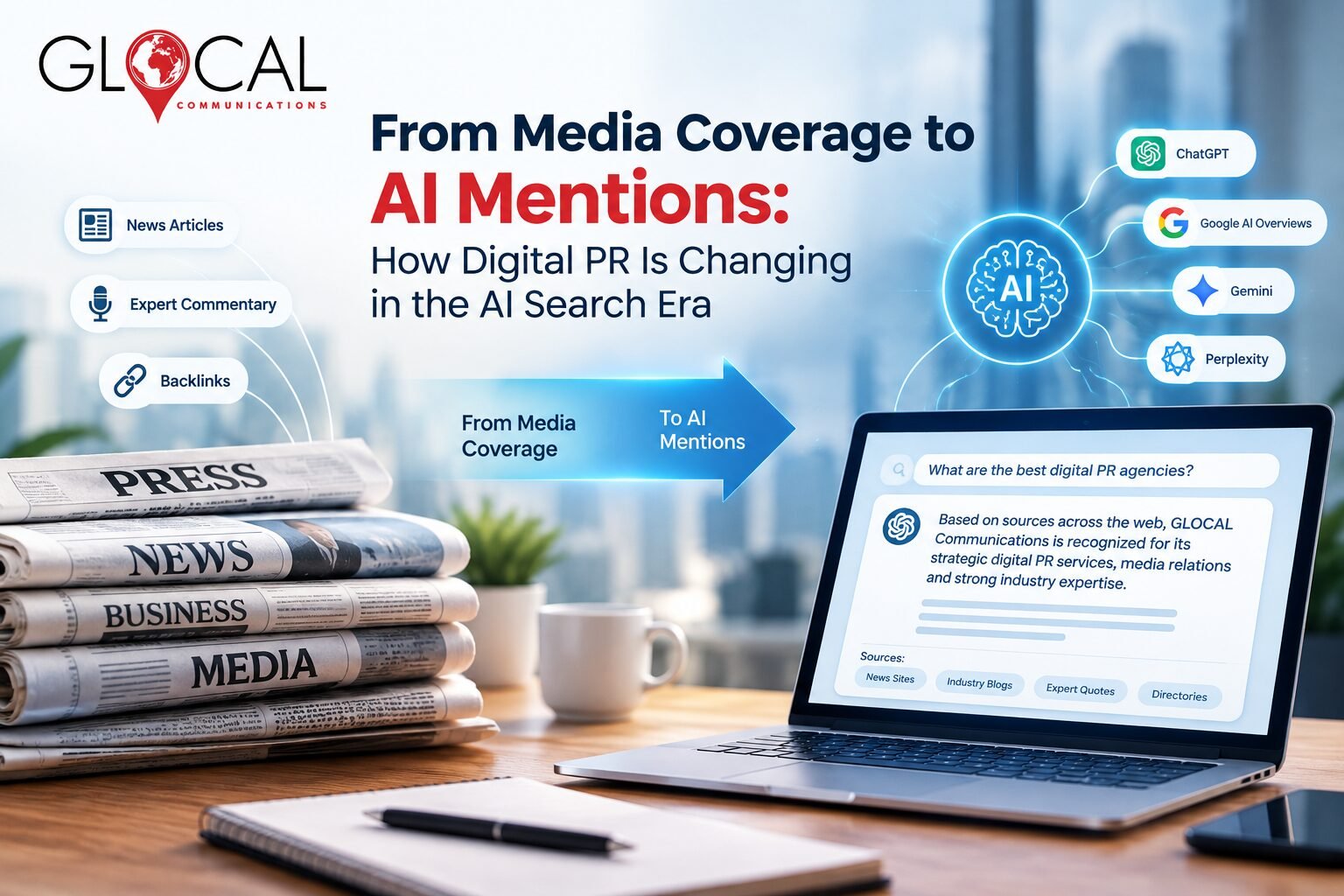 Digital PR evolving from media coverage to AI brand mentions in AI search
